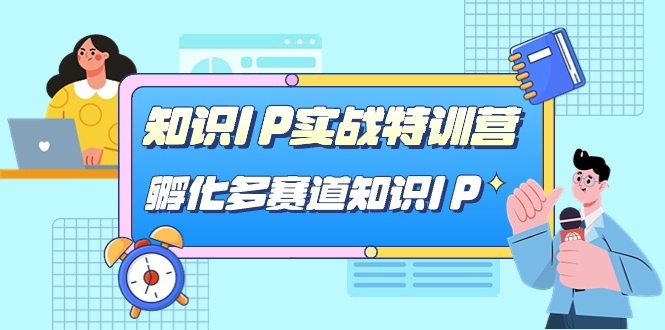 知识IP实战特训营，孵化-多赛道知识IP（33节课）-选优云网创