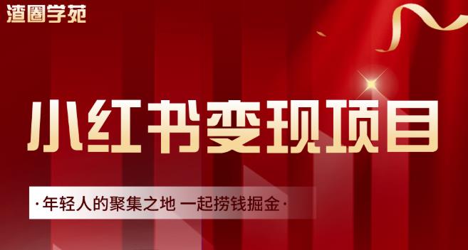 渣圈学苑·小红书虚拟资源变现项目，一起捞钱掘金价值1099元-选优云网创