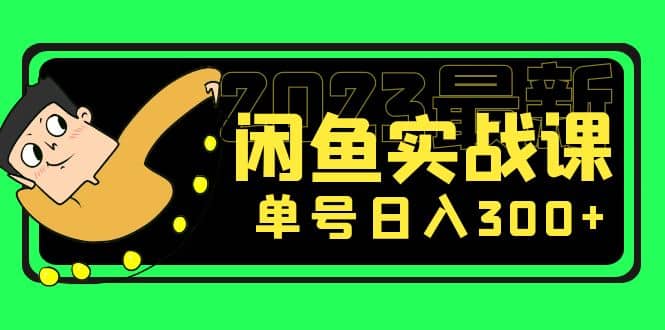 花599买的闲鱼项目：2023最新闲鱼实战课（7节课）-选优云网创